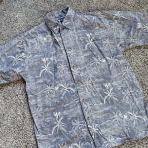 Big Dogs Hawaiian Button-Up